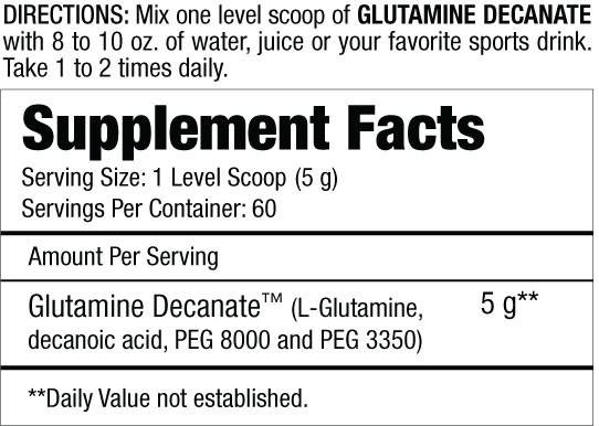 MuscleMeds Glutamine Decanate 